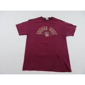 Arizona State University ASU Sun Devils T-Shirt Maroon Sz L Y2K